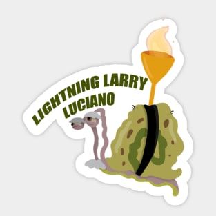 Lightning Larry Luciano Sticker